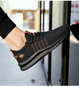Schwarz/Orange